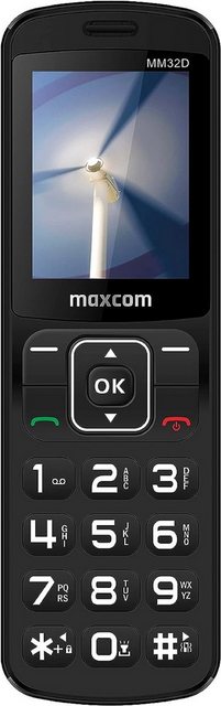 Maxcom Telefon 2G, 2,4” display, 800 mAh Batterie Seniorenhandy