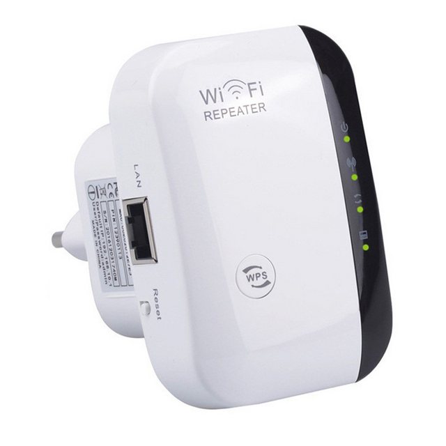 Dekorative 2,4GHz WLAN-Repeater WLAN Verstärker Wi-Fi Range Extender 300Mbps WLAN-Repeater, Erweiterte WLAN-Reichweite,Mehrere Geräte können angeschlossen werden