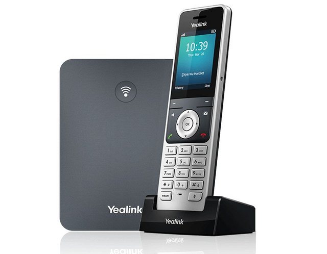 Yealink W76P IP-Telefon Grau 20 Zeilen TFT DECT-Telefon
