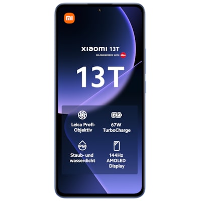 Xiaomi 13T 5G 8/256GB Dual-SIM Smartphone alpine blue EU