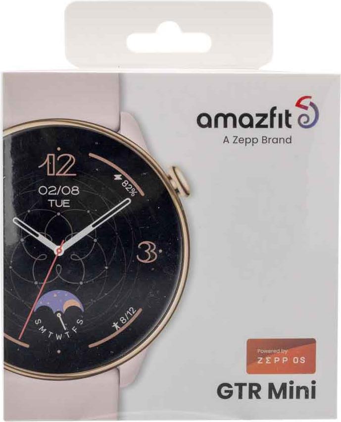 Amazfit GTR Mini A2174 (Misty Pink) Die Amazfit GTR Mini ist eine leichte Fitness-Smartwatch mit edlem Design und umfassenden Funktionen, die ein Gefühl für Stil und Leistung vermitteln (W2174EU2N)