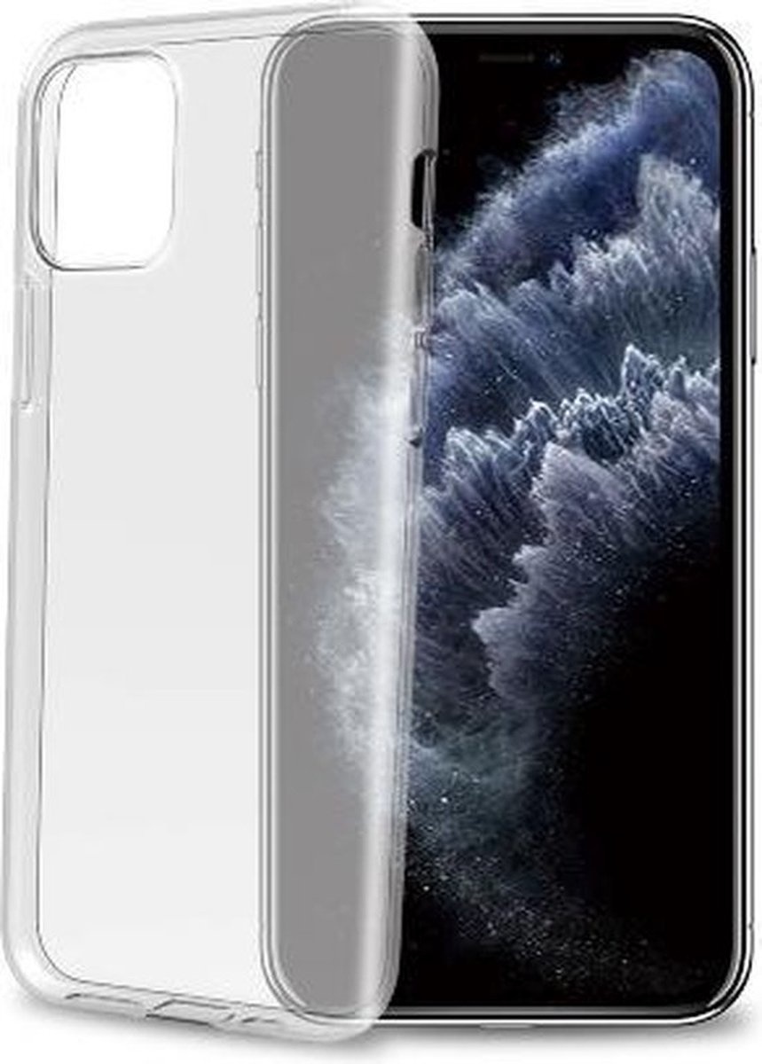 Celly Hülle passend für Apple iPhone 11 Pro – TPU Back Cover – transparent