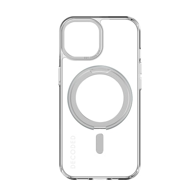 Decoded Recycled Plastic Loop Stand Backcover iPhone 15 Transparant