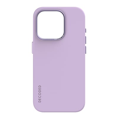 Decoded AntiMicrobial Silicone Backcover iPhone 15 Pro Lavender