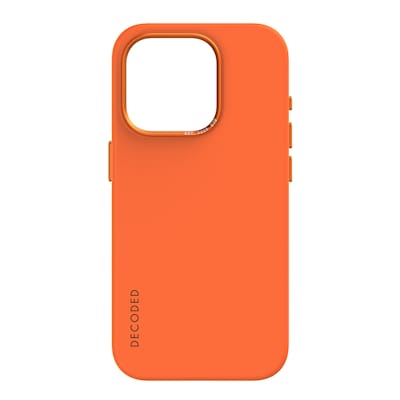 Decoded AntiMicrobial Silicone Backcover iPhone 15 Pro Max Apricot