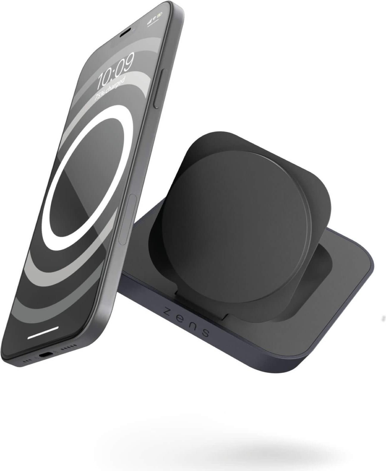 ZENS ZESC16B/00 Ladegerät für Mobilgeräte Kopfhörer – Smartphone Schwarz AC Kabelloses Aufladen Schnellladung Drinnen (ZESC16B/00)