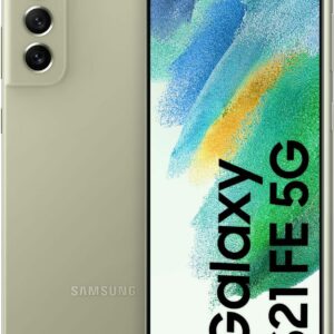 Samsung Galaxy S21 FE 5G - 5G Smartphone - Dual-SIM - RAM 6 GB / Internal Memory 128 GB - OLED-Display - 6.4 - 2340 x 1080 Pixel (120 Hz) - Triple-Kamera 12 MP, 12 MP, 8 MP - front camera 32 MP - Oliv