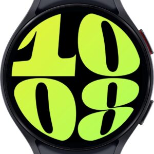 Samsung Galaxy Watch6 - 44 mm - intelligente Uhr mit Sportband - Graphit - Bandgröße: M/L - Anzeige 3,73 cm (1.5) - 16GB - NFC, Wi-Fi, Bluetooth - 33,3 g - Graphite (SM-R940NZKADBT)