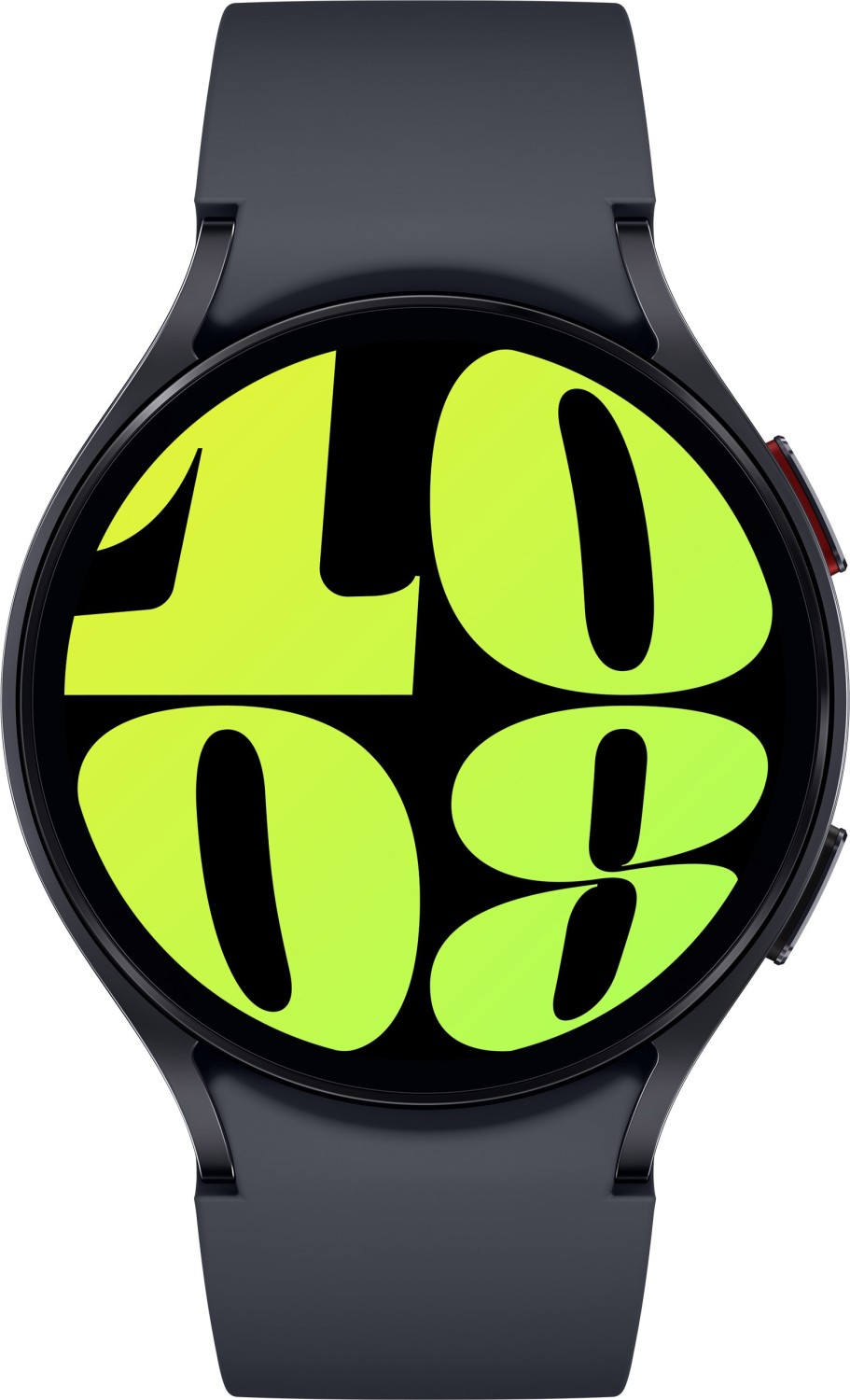 Samsung Galaxy Watch6 – 44 mm – intelligente Uhr mit Sportband – Graphit – Bandgröße: M/L – Anzeige 3,73 cm (1.5) – 16GB – NFC, Wi-Fi, Bluetooth – 33,3 g – Graphite (SM-R940NZKADBT)