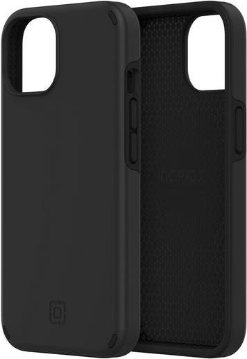 Incipio Duo - Hintere Abdeckung für Mobiltelefon - kompatibel mit MagSafe - Schwarz - für Apple iPhone 13, 14 (IPH-2032-BLK)