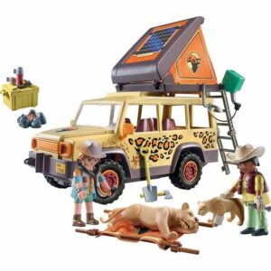 Playmobil® Spielwelt Wiltopia-mit dem Geländewagen bei den Löwen