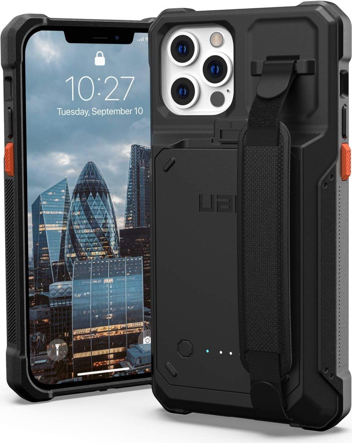 UAG Urban Armor Gear Workflow Battery Case - Apple iPhone 14/13 - schwarz - bulk - 114020BW4040 (114020BW4040)