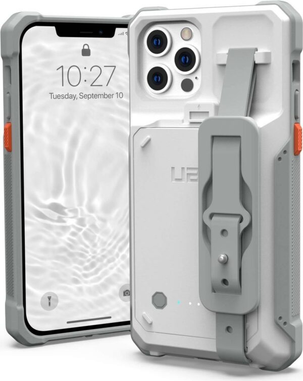 UAG Urban Armor Gear Workflow Healthcare Battery Case - Apple iPhone 14/13 - grau - bulk - 114020BW4130 (114020BW4130)