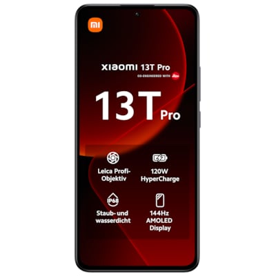 Xiaomi 13T Pro 5G 12/512GB Dual-SIM Smartphone black EU