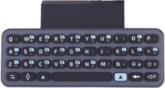 Alcatel-Lucent ALE-10 – Tastatur für Telefon – QWERTY – QWERTZ – für Alcatel-Lucent Enterprise ALE-30h Essential DeskPhone