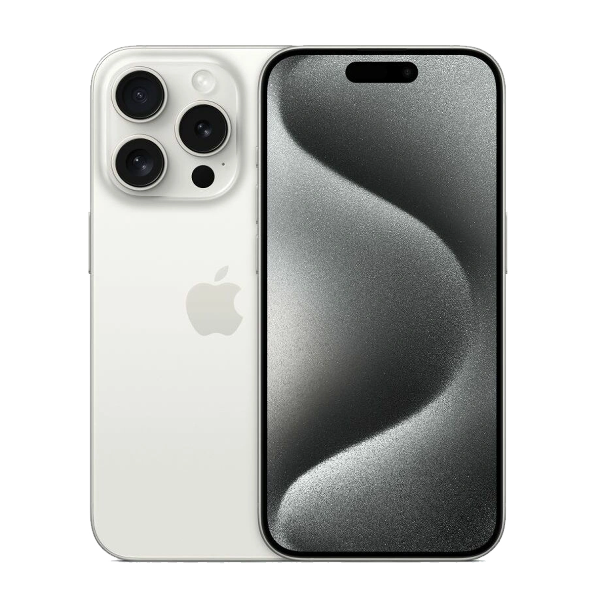 Refurbished iPhone 15 Pro 1TB Titan Weiß B-grade