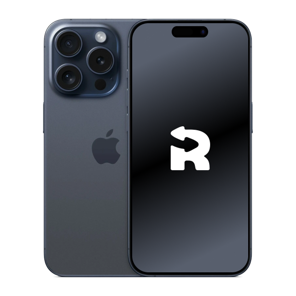 Refurbished iPhone 15 Pro 1TB Titan Blau B-grade