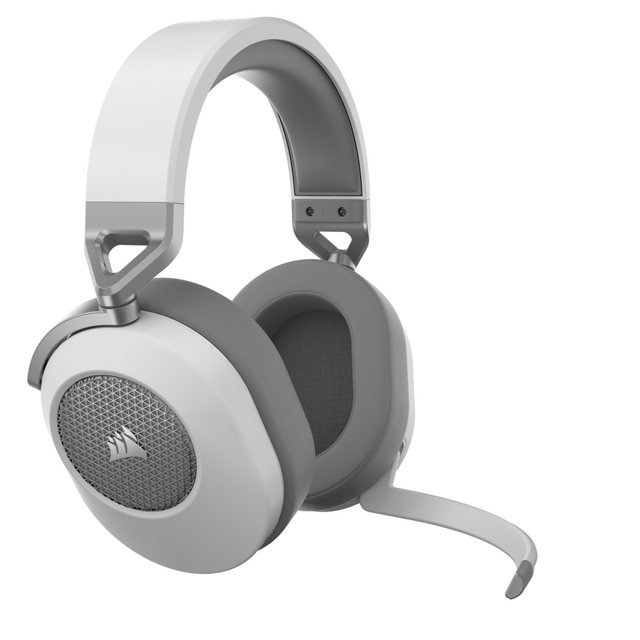 Corsair HS65 Wireless – Weiß Gaming-Headset (A2DP Bluetooth, Wireless)