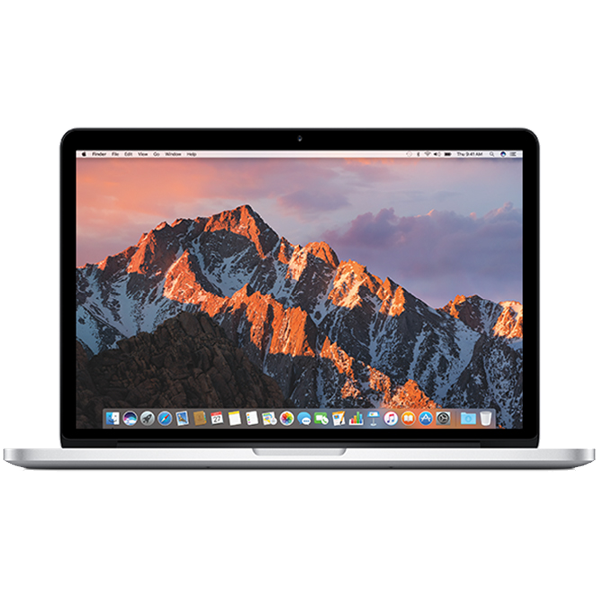 MacBook Pro 13 Zoll | Core i5 2,7 GHz | 256-GB-SSD | 16GB RAM | Silber (Anfang 2015) | Retina | Qwerty/Azerty/Qwertz B-grade