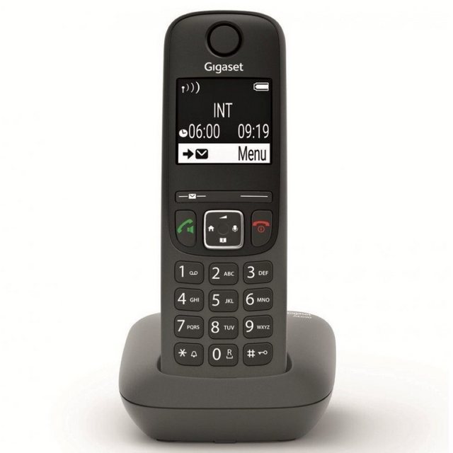 Gigaset AE690 – Telefon – anthrazit Schnurloses DECT-Telefon