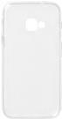 eSTUFF Soft Case – Hintere Abdeckung für Mobiltelefon – UV-beschichtetes, verformbares Polyurethan – klar – für Samsung Galaxy Xcover 4, Xcover 4s