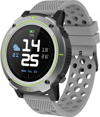 DENVER SW-510 – Intelligente Uhr mit Band – grau – Anzeige 3,3 cm (1.3) – Bluetooth (116111100050)