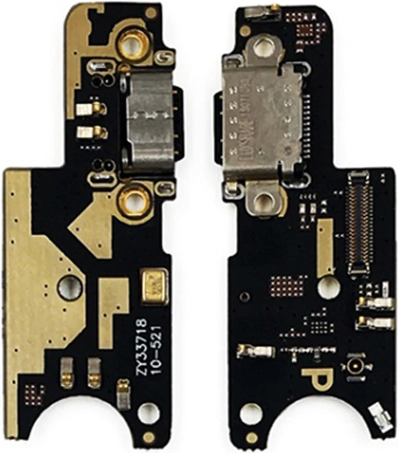 CoreParts MOBX-XMI-POCO-F1-01 Handy-Ersatzteil Ladeanschluss Schwarz – Gold (MOBX-XMI-POCO-F1-01)