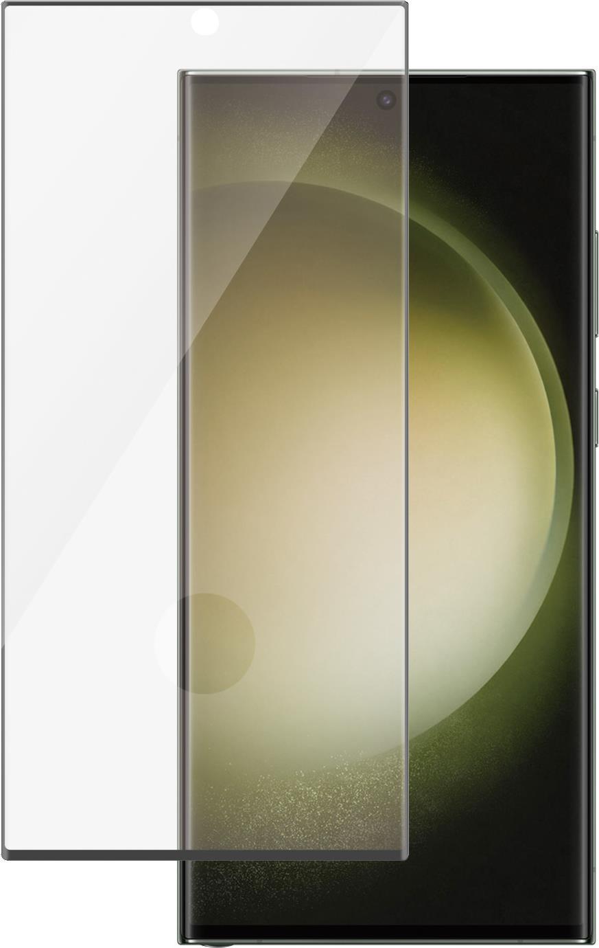 PanzerGlass  Displayschutz Samsung Galaxy S23 Ultra – Ultra-Wide Fit – Samsung – Samsung – Galaxy S23 Ultra – Trockene Anwendung – Kratzresistent – Schockresistent – Antibakteriell – Transparent – 1 Stück(e) (7324)