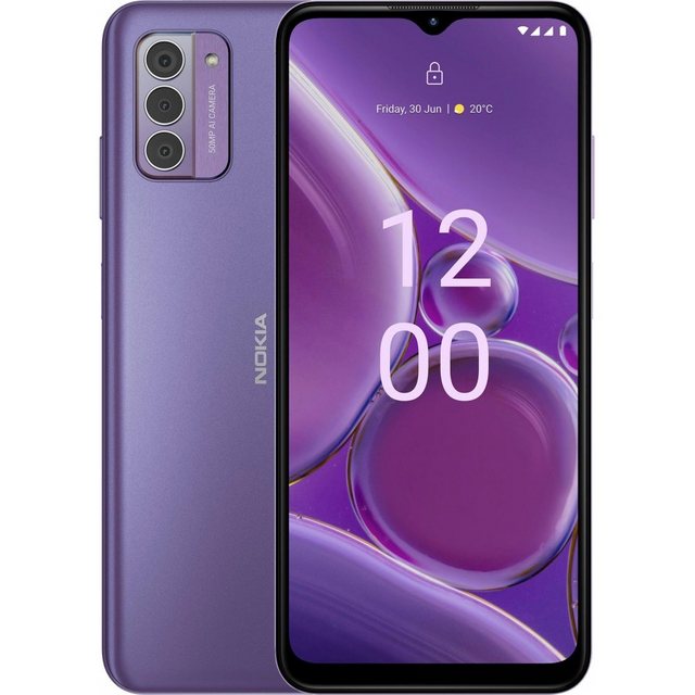 Nokia G42 5G 128 GB / 6 GB – Smartphone – purple Smartphone (128 GB Speicherplatz)