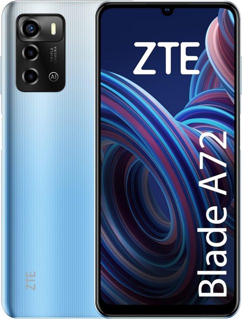 ZTE Blade A72 3GB/64GB Blau Smartphone