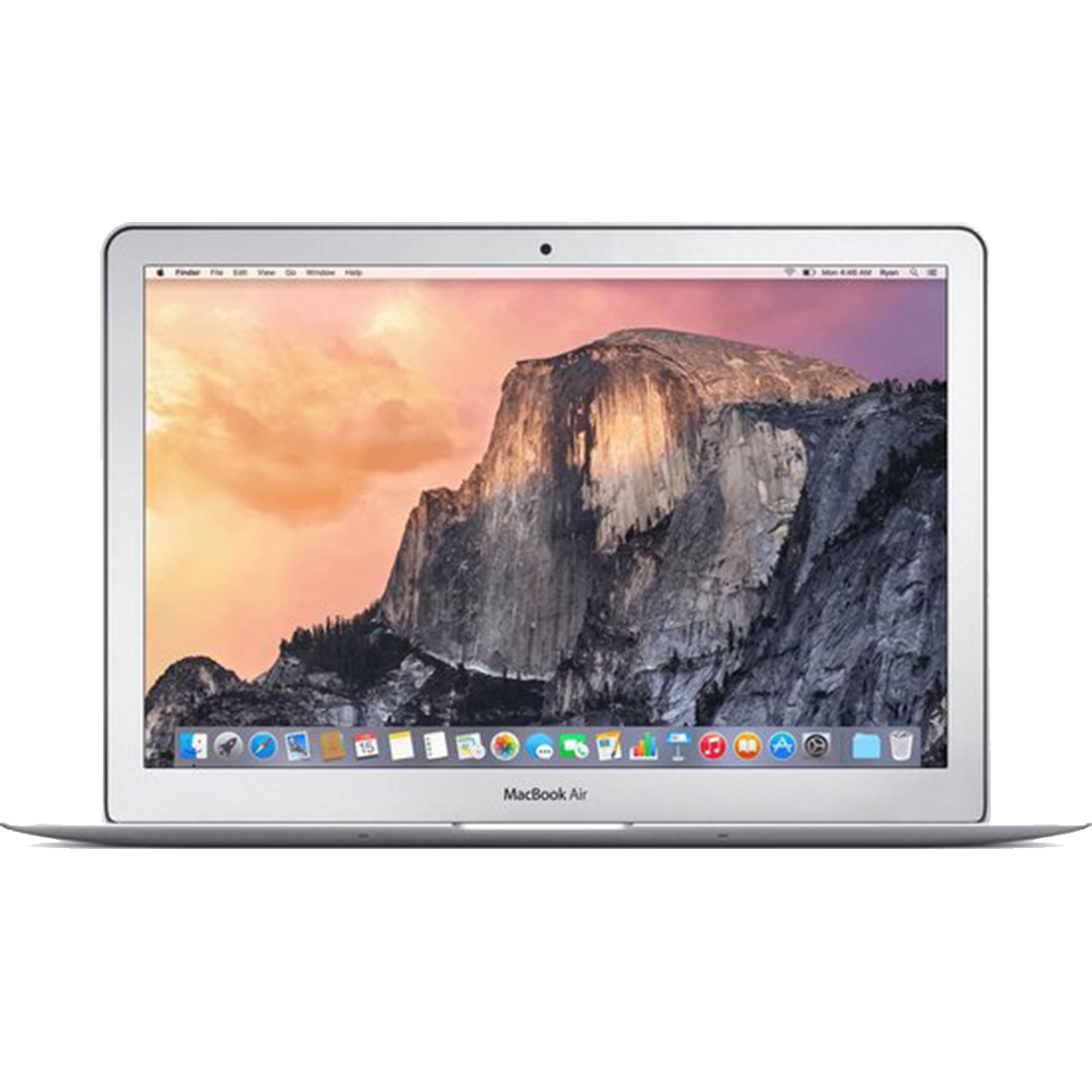 MacBook Air 13 Zoll | Core i5 1,6 GHz | 128 GB SSD | 8 GB RAM | Silber (Anfang 2015) | Azerty C-grade