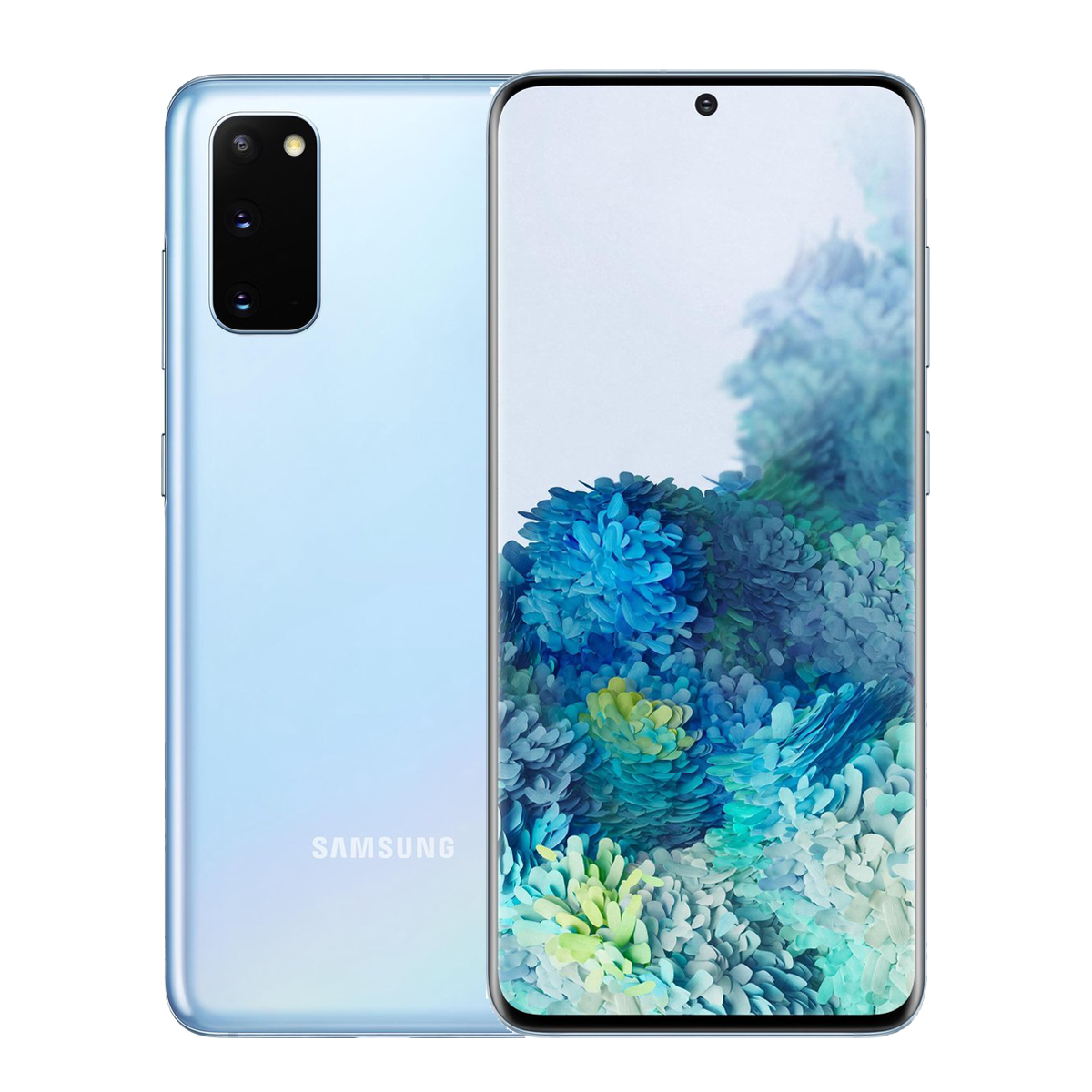Refurbished Samsung Galaxy S20 5G 128GB Blau | Dual A-grade