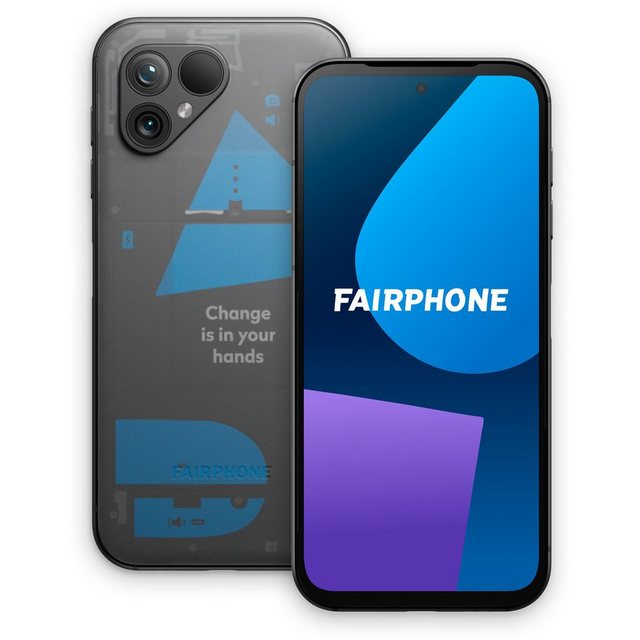 Fairphone Fairphone 5 256GB, Handy, (Transparent, Android Smartphone (50 MP MP Kamera)