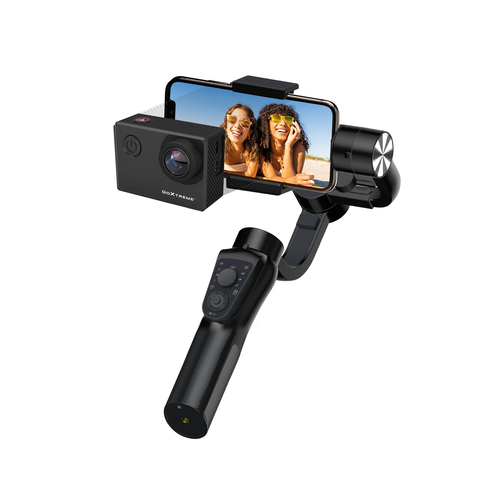 GoXtreme GX3 Gimbal - 3-Achsen-Gimbal GX3 für Smartphones und Action Cams