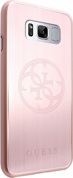 Guess - Korry Aluminium Hardcover - Samsung G950F Galaxy S8 - Pink (GUHCS8MERLPI)