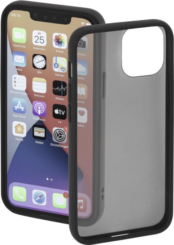 Hama Essential Line Invisible - Hintere Abdeckung für Mobiltelefon - Polycarbonat - Schwarz, durchsichtig - schmales Design - für Apple iPhone 13 Pro Max (00196987)