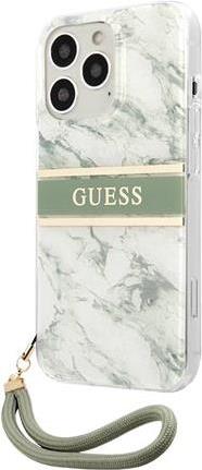 Hard Cover Marble Stripe with Strap Green für Apple iPhone 13 Pro GUHCP13LKMABGR (GUHCP13LKMABGN)