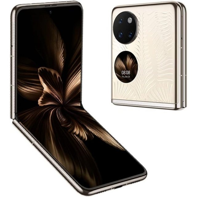 Huawei P50 Pocket Premium 12GB+512GB, Gold Smartphone