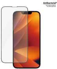 PanzerGlass – Bildschirmschutz für Handy – ultra-wide fit – Glas – Rahmenfarbe schwarz – für Apple iPhone 13, 13 Pro, 14 (2771)
