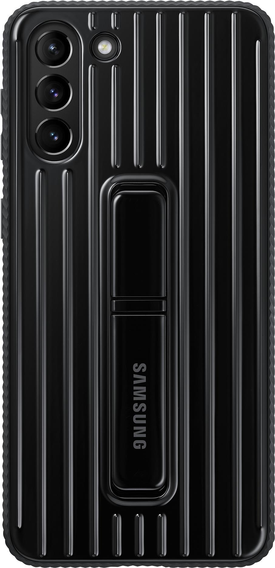 Samsung Protective Standing Cover EF-RG996 - Hintere Abdeckung für Mobiltelefon - Schwarz - für Galaxy S21+ 5G (EF-RG996CBEGWW)