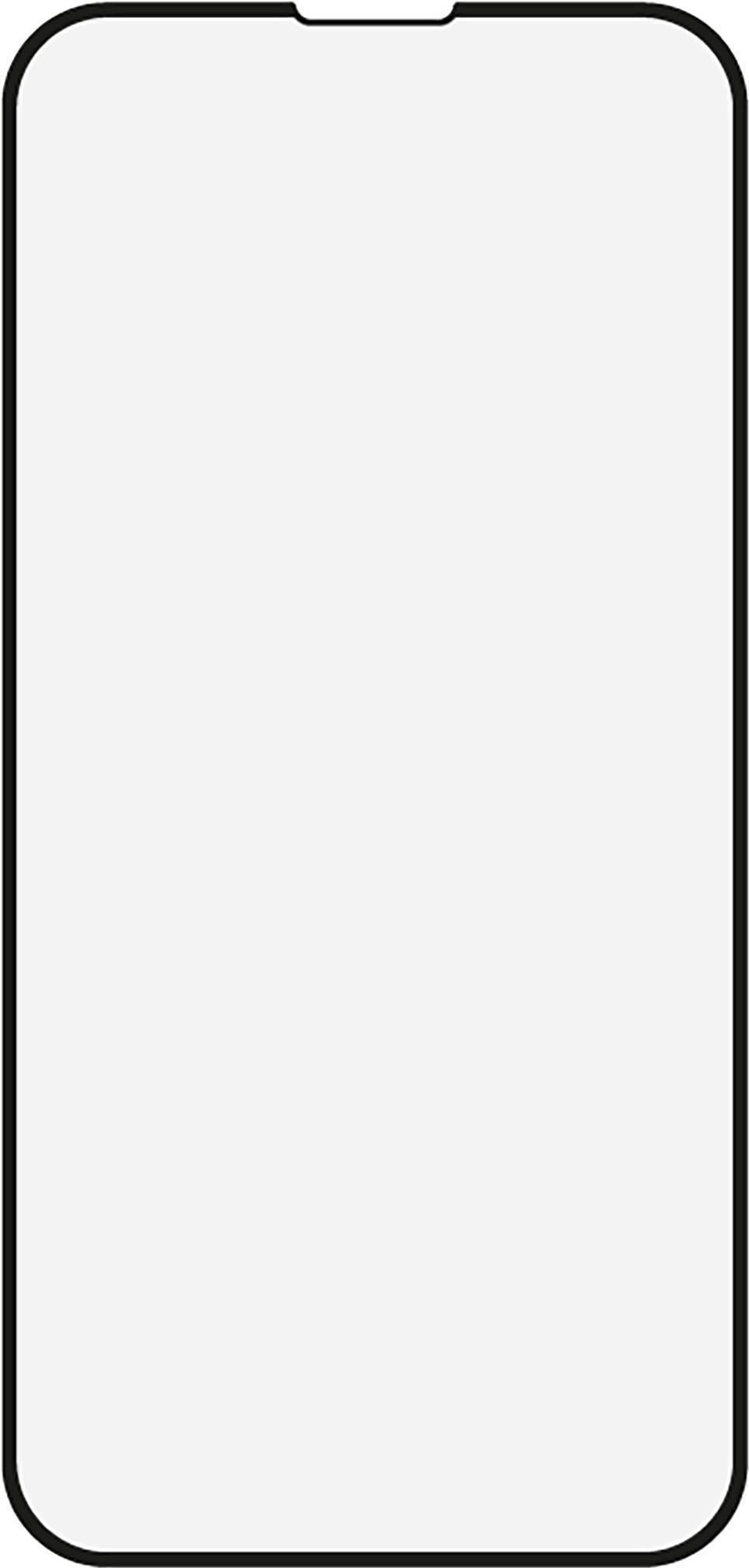 Vivanco Full – Klare Bildschirmschutzfolie – Apple – iPhone 13 mini – Schmutzabweisend – Schlagfest – Ölbeständig – Kratzresistent – Splitterfrei – Schwarz – Transparent – 1 Stück(e) (2.5DGLASVVIPH2021M)