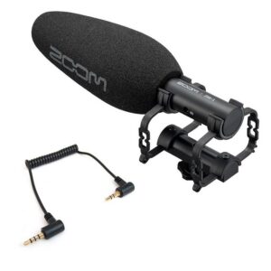 Zoom Audio Mikrofon ZSG-1 für Kamera und Smartphone mit ADP07 Adapter