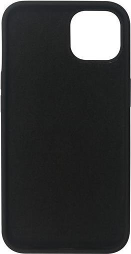 eSTUFF – Hintere Abdeckung für Mobiltelefon – Silikon – Schwarz – für Apple iPhone 13 mini