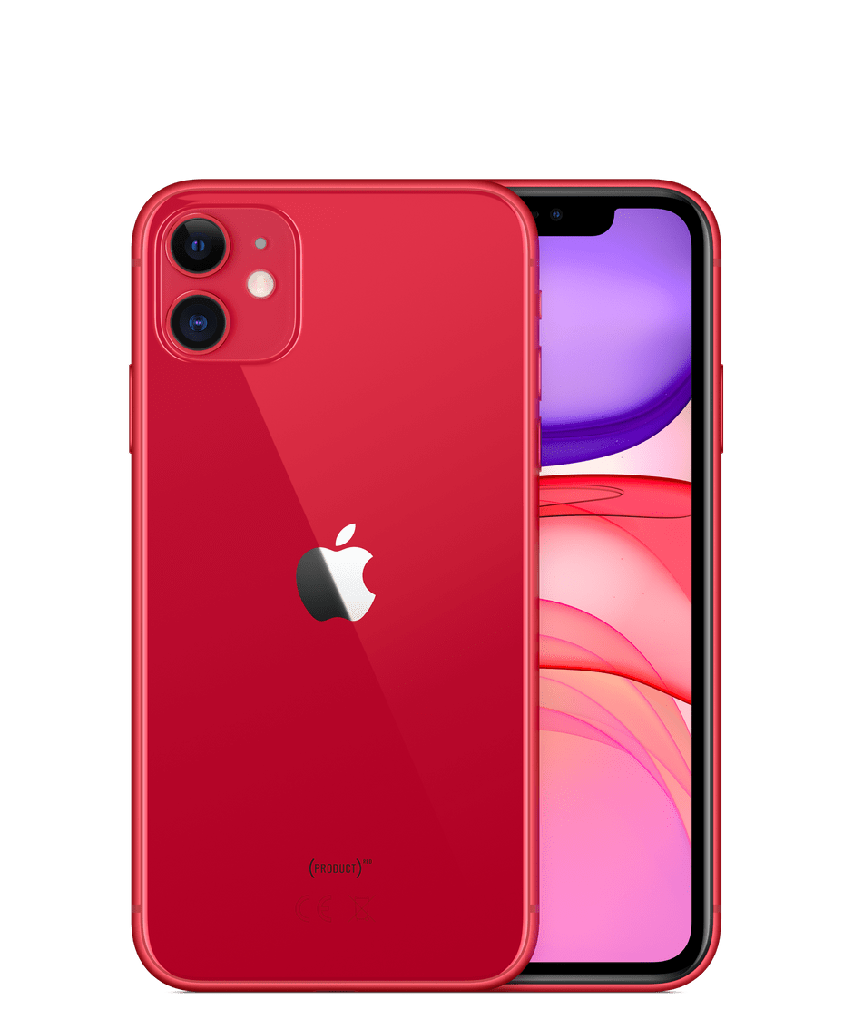 Apple iPhone 11 128 GB – (PRODUCT)® RED (Zustand: Akzeptabel)