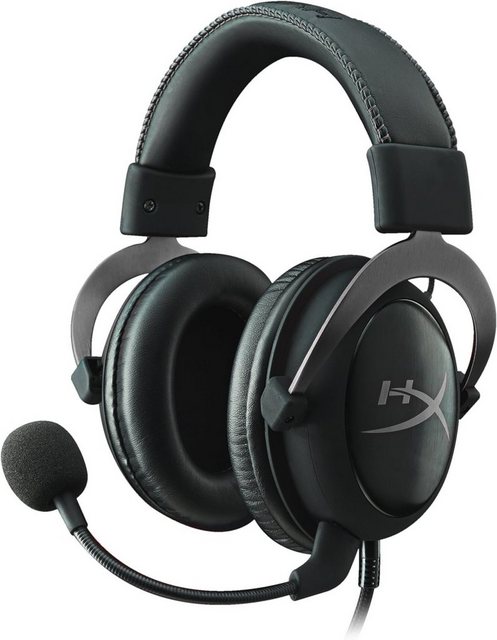 HyperX Gaming-Headset (Von TeamSpeak zertifiziert, Gaming-Kopfhörer Rot Verbessertes Klangerlebnis durch Firmware-Update)