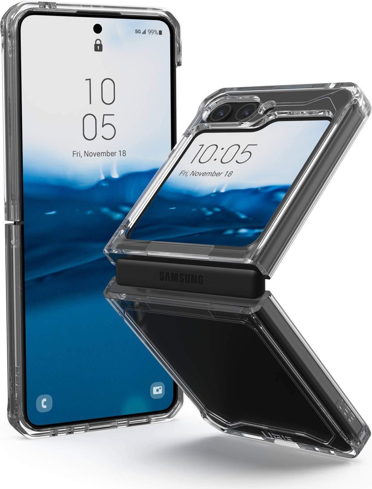 UAG Urban Armor Gear Plyo Case – Samsung Galaxy Z Flip5 – ice (transparent) – 214357114343 (214357114343)