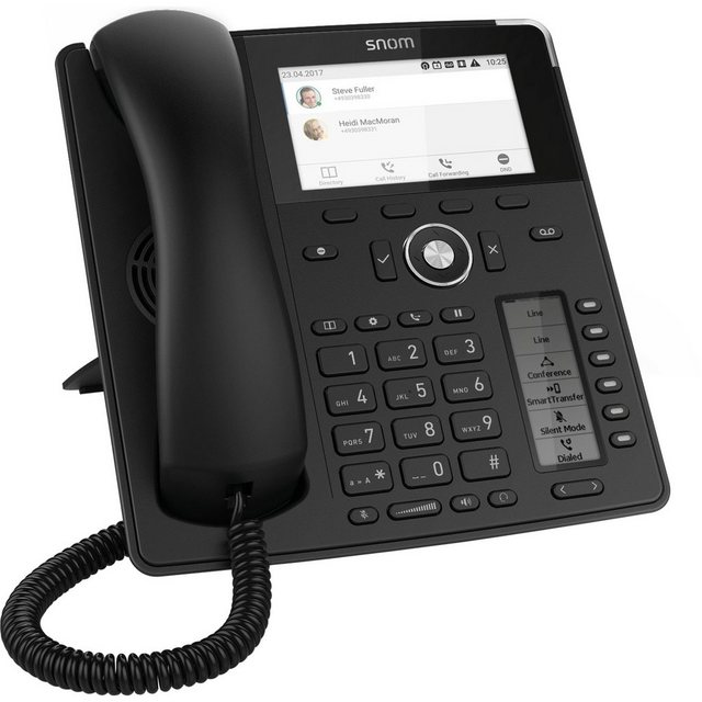 Snom snom D785, VoIP-Telefon, (Bluetooth, PoE) Kabelgebundenes Telefon