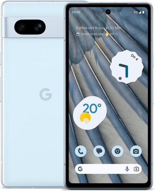 Google Pixel 7a – Dual Sim – 5G – ohne Simlock – Android Smartphone (15,20 cm/6.1 Zoll, 128 GB Speicherplatz, 64 MP Kamera, Dual Kamera Handy)