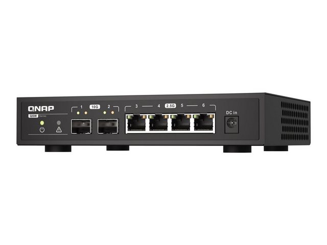 QNAP QNAP QSW-2104-2S 2ports 10GbE SFP+ 5ports 2,5GbE RJ45 unmanaged switch Netzwerk-Switch