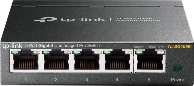 tp-link TL-SG105 – 5-Port Gigabit Netzwerk-Switch